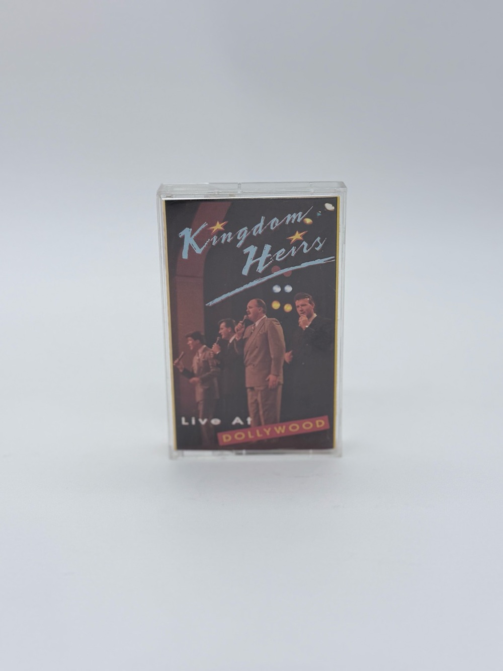 Kingdom Heirs “Live At Dollywood” Original Gospel Cassette Vtg. 1990 1st Edition